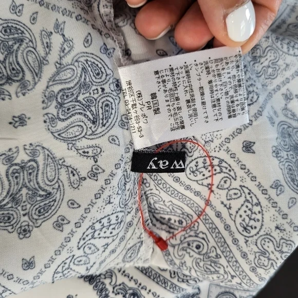 2/$20💕Bohemian Ruffle Off-Shoulder M - Picture 6 of 6